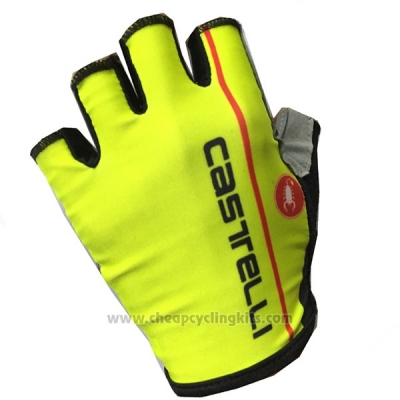 2017 Castelli Gloves Cycling Yellow [BQXE-850]