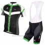 2017 Cycling Jersey Nalini Rigel Black Short Sleeve and Bib Short