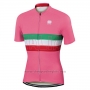 2017 Cycling Jersey Sportful Champion Italy Red Short Sleeve and Bib Short