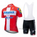 2019 Cycling Jersey Deceuninck Quick Step Champion Switzerland Short Sleeve and Bib Short