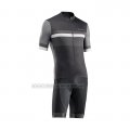 2021 Cycling Jersey Northwave Black Short Sleeve and Bib Short