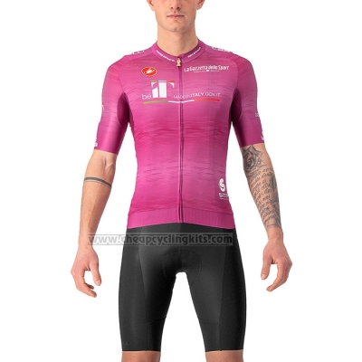 2022 Cycling Jersey Giro d'Italia Purple Short Sleeve and Bib Short