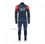 2022 Cycling Jersey Ineos Grenadiers Dark Blue Long Sleeve and Bib Short