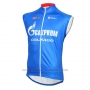 2016 Wind Vest Gazprom Rusvelo Colnago Blue and White