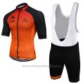 2017 Cycling Jersey Giro D'italy Etna Aracione Short Sleeve and Bib Short