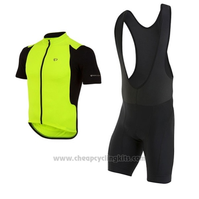 2017 Cycling Jersey Pearl Izumi Green Short Sleeve and Bib Short