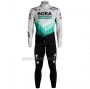 2021 Cycling Jersey Bora-Hansgrone White Long Sleeve and Bib Short