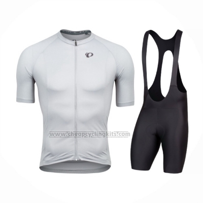 2021 Cycling Jersey Pearl Izumi White Short Sleeve and Bib Short