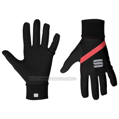 2021 Sportful Full Finger Gloves Cycling Red