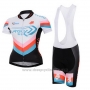 Cycling Jersey Women To The Fore Black and White Short Sleeve and Bib Short