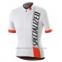 2015 Cycling Jersey Specialized Red White Short Sleeve and Bib Short