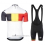 2017 Cycling Jersey Assos Champion Belgium Short Sleeve and Bib Short