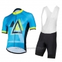 2018 Cycling Jersey Pearl Izumi Blue Short Sleeve and Bib Short