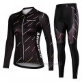 2019 Cycling Clothing Women Mieyco Black Long Sleeve and Overalls