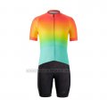 2021 Cycling Jersey Bontrager Multicoloured Short Sleeve and Bib Short