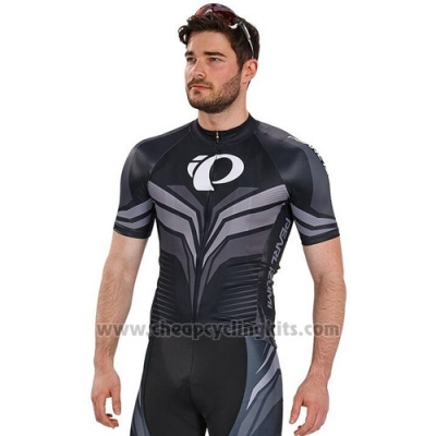 2016 Cycling Jersey Pearl Izumi Black and Marron Short Sleeve and Bib Short