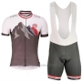 2017 Cycling Jersey Maloja Marron Short Sleeve and Bib Short