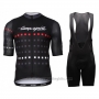 2018 Cycling Jersey Campagnolo Black Short Sleeve and Bib Short