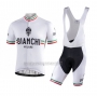 2021 Cycling Jersey Bianchi Green Short Sleeve and Bib Short