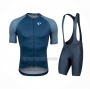 2021 Cycling Jersey Pearl Izumi Dark Blue Short Sleeve and Bib Short