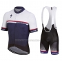 2021 Cycling Jersey Specialized Blue Short Sleeve and Bib Short