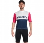 2022 Cycling Jersey Nalini Blue Pink Short Sleeve and Bib Short