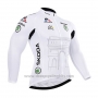 2015 Cycling Jersey Tour de France White Long Sleeve and Bib Tight