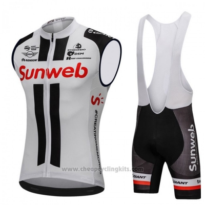 2018 Wind Vest Sunweb Gray and Black