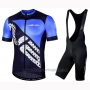 2019 Cycling Jersey Nalini Volata 2.0 Black Bluee Short Sleeve and Bib Short