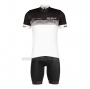 2022 Cycling Jersey Scott White Short Sleeve and Bib Short