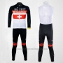 2011 Cycling Jersey Radioshack Champion Switzerland Long Sleeve and Bib Tight