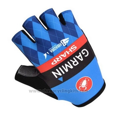 2014 Garmin Gloves Cycling Bluee