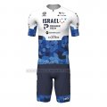 2022 Cycling Jersey Israel Cycling Academy Blue White Short Sleeve and Bib Short(1)