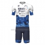 2022 Cycling Jersey Israel Cycling Academy Blue White Short Sleeve and Bib Short(1)