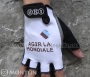 2011 Ag2r Gloves Cycling White