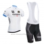 2014 Cycling Jersey Giro D'italy White Short Sleeve and Bib Short