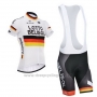 2014 Cycling Jersey Lotto Belisol Campion Germany Short Sleeve and Bib Short