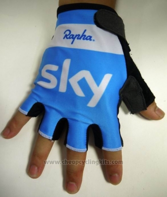 2015 Sky Gloves Cycling Bluee