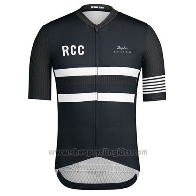 2019 Cycling Jersey Rcc Paul Smith Black Short Sleeve and Overalls