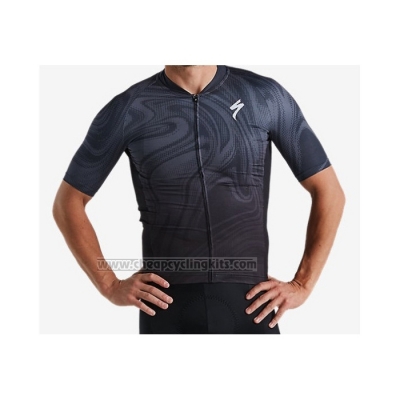 2021 Cycling Jersey Specialized Black Blue Short Sleeve and Bib Short