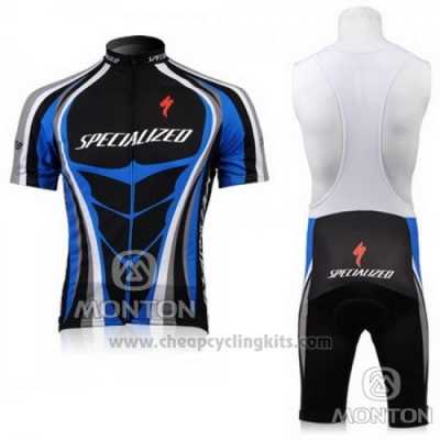 2010 Cycling Jersey Specialized Blue Short Sleeve and Bib Short