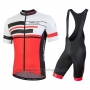 2018 Cycling Jersey Nalini Fatica Red Short Sleeve and Bib Short