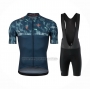 2021 Cycling Jersey Pearl Izumi Blue Green Short Sleeve and Bib Short