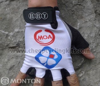 2012 FDJ Gloves Cycling White