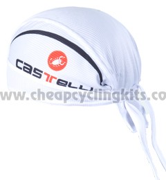 2013 Castelli Scarf Cycling White