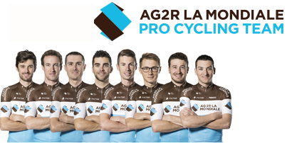 Cheap Ag2r La Mondiale Cycliing Kits